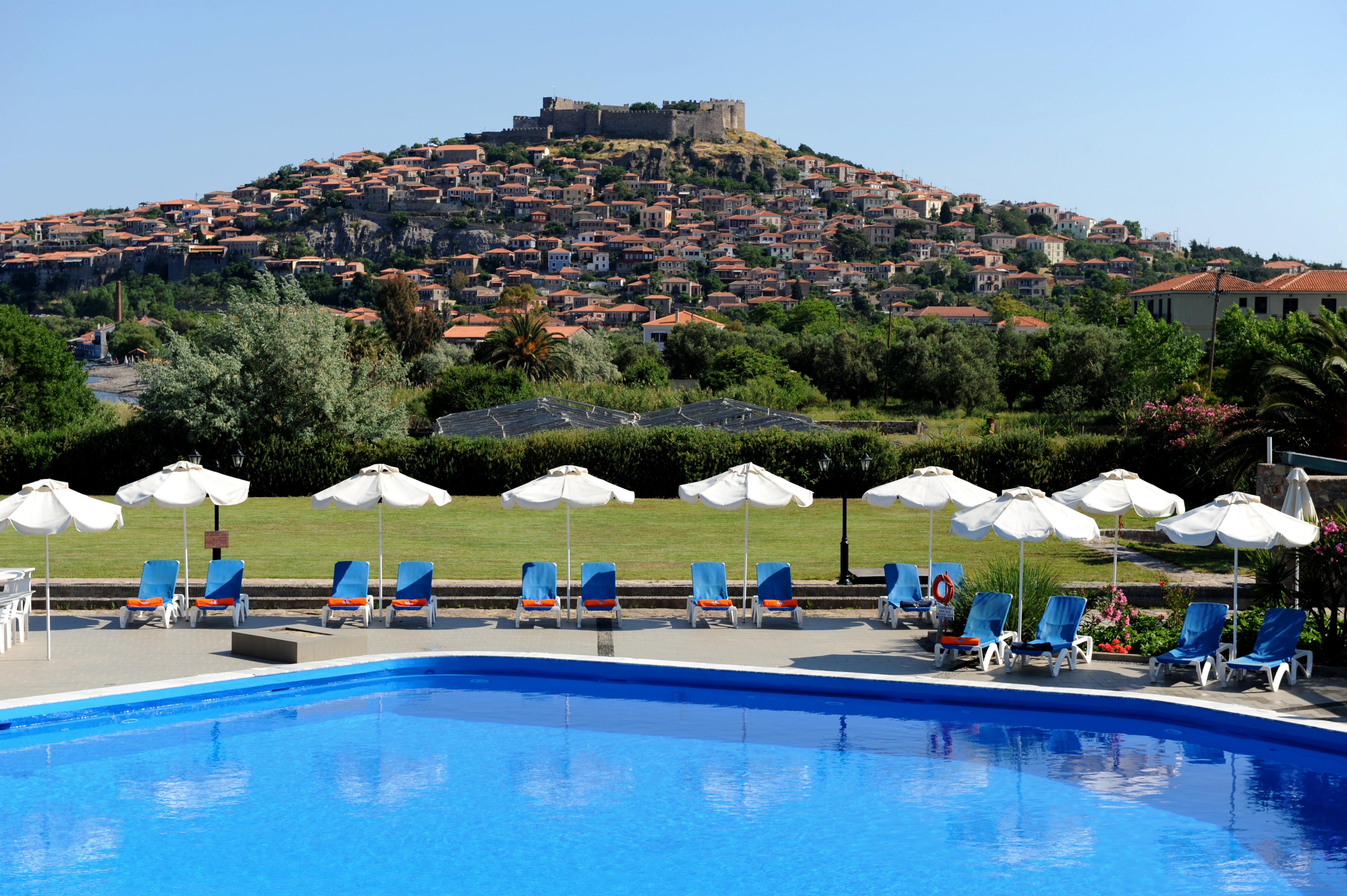 Delfinia Hotel & Bungalows Mythimna Exterior photo