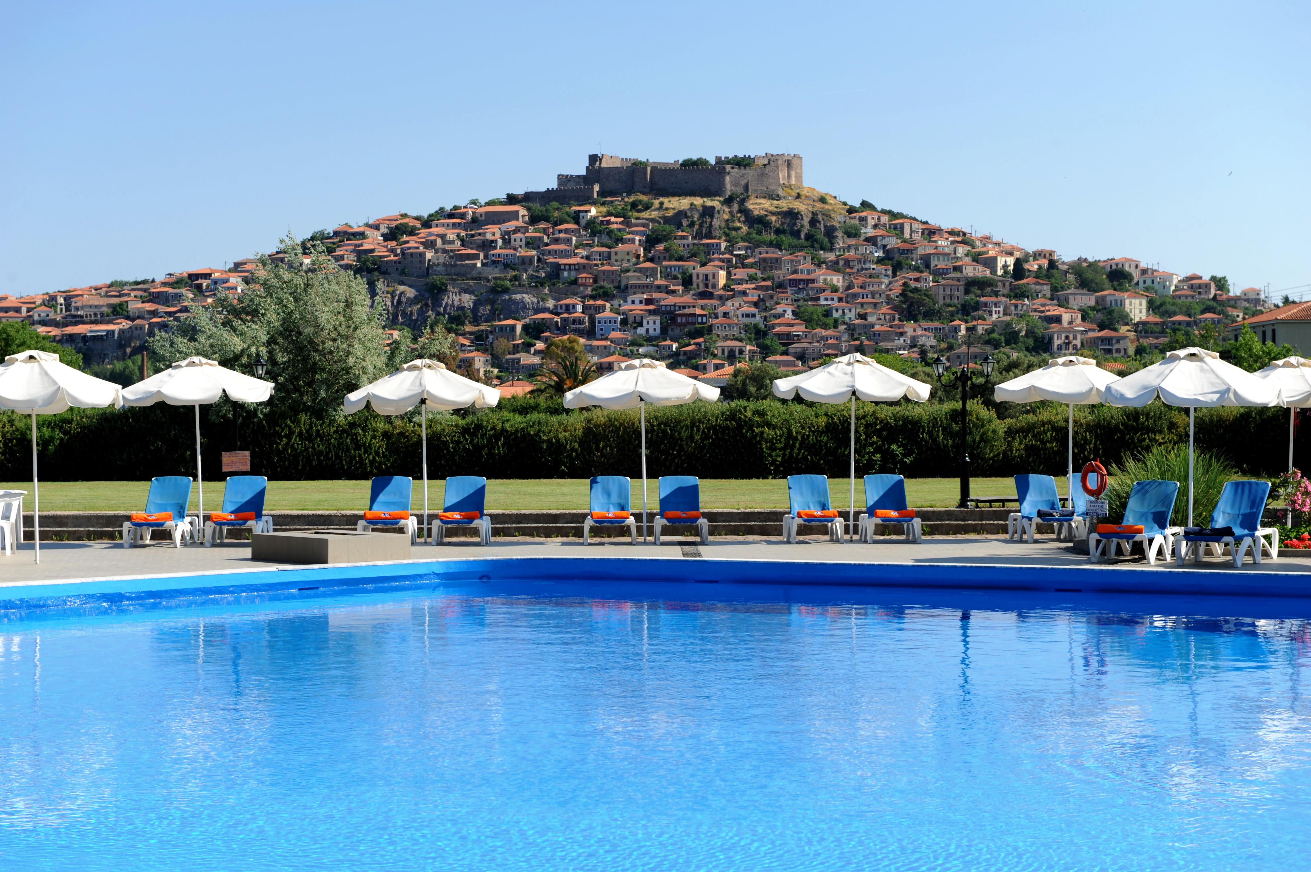 Delfinia Hotel & Bungalows Mythimna Exterior photo
